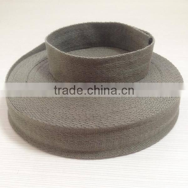 25mm natural cotton heavy webbing