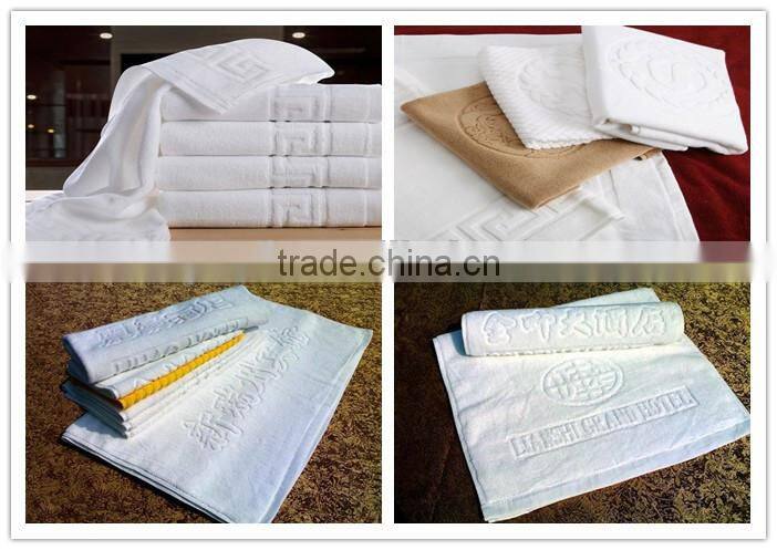 100% Cotton Terry Cloth Towels Guangzhou Hotel Supplies
