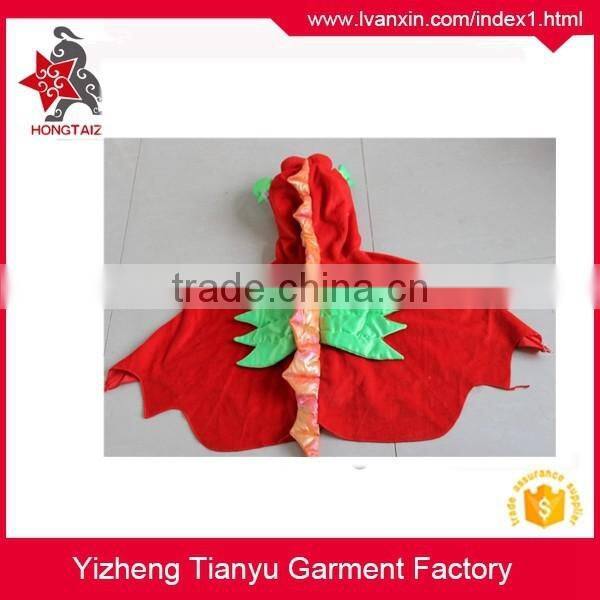 100% Polyester plain dyed plush baby blanket with animal Hooded baby Cloak