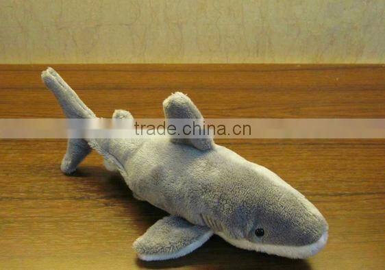 Custom plush marine animal plush shark toy realistic shark toy