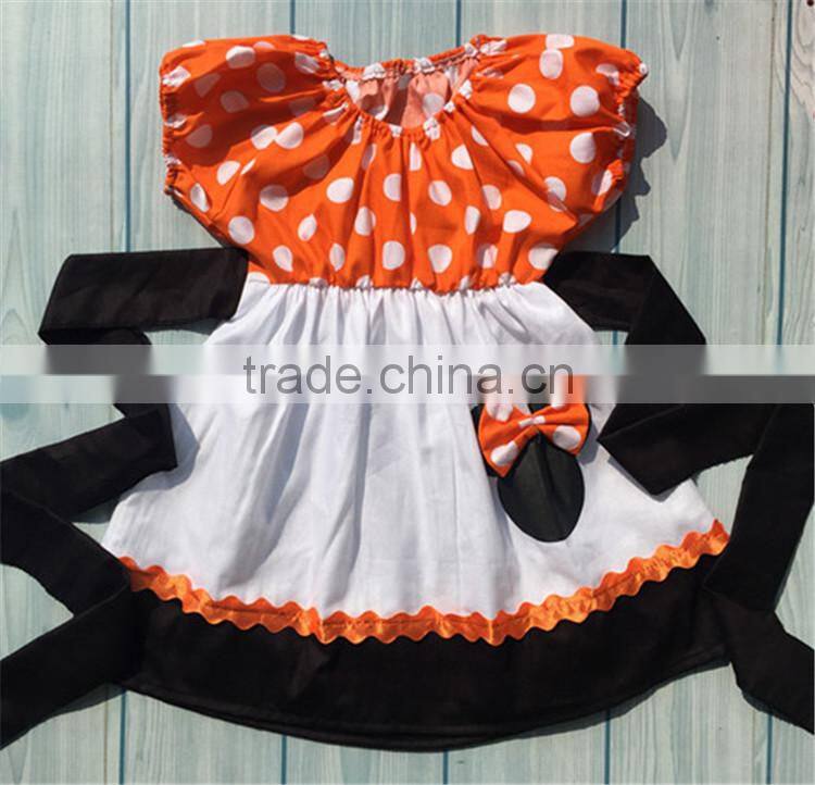 HOT sale trendy style gorgeous cartoon girls dresses