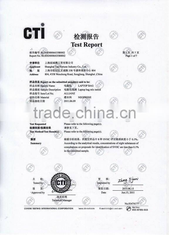 Top selling polyester airplane ticket passport organizer pouch