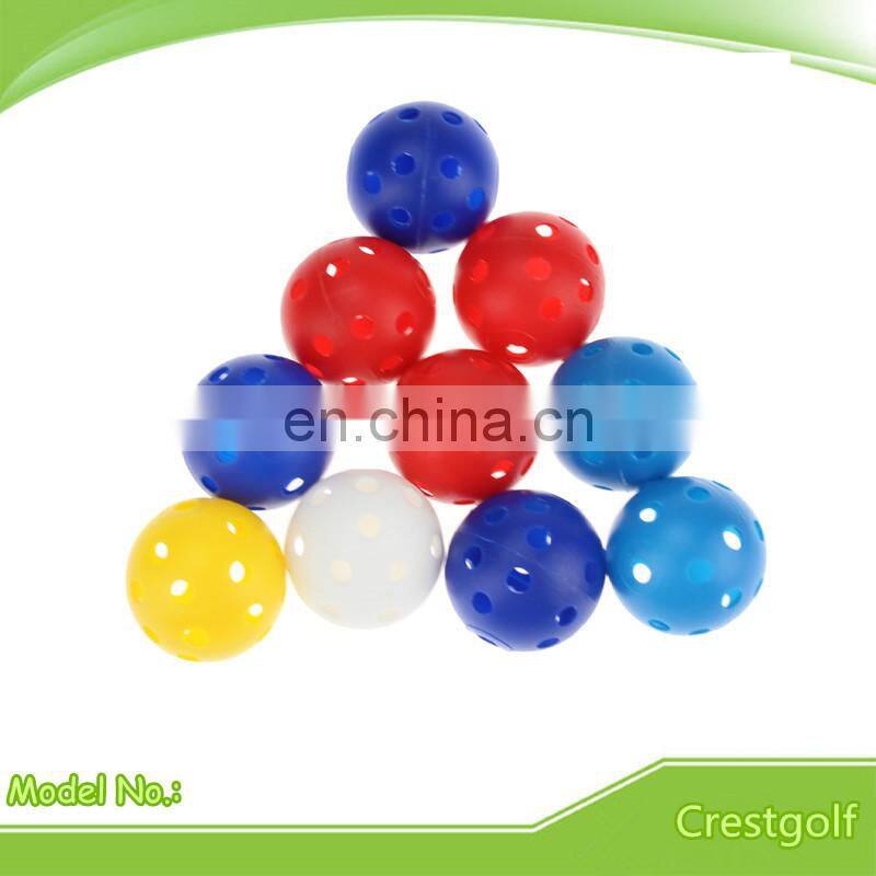 Plastic Golf Balls PE Balls Indoors Practice Range Ball