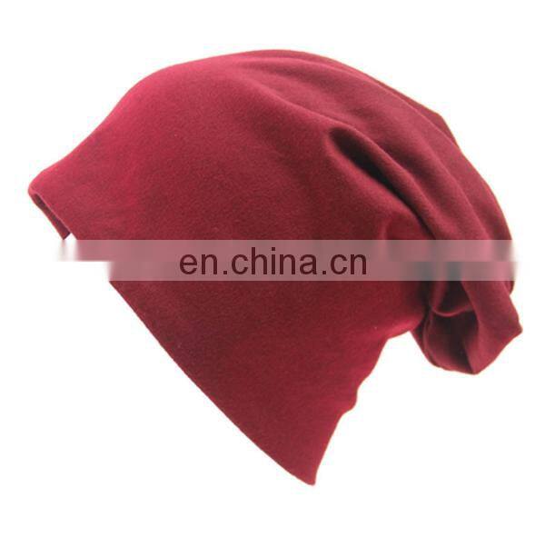 Sports street style hip hop casual loose men and women knitted cotton hat