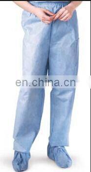 disposable surgical pants with scrub