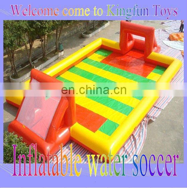 12 Human inflatable foosball court sport game