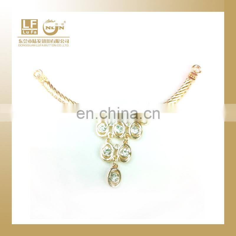 bling bling metal necklace