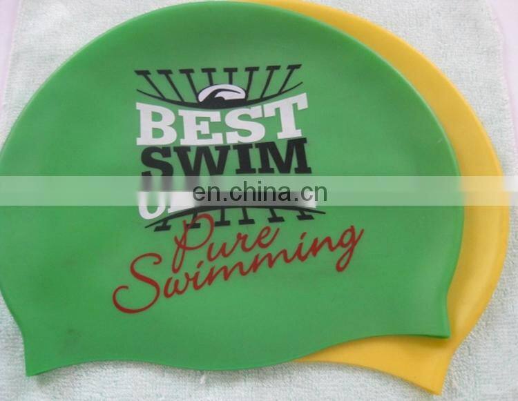 New product Silicone rubber swim caps made in China
