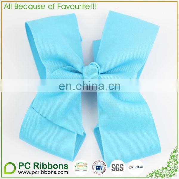 6 inch big ribbon hair bows