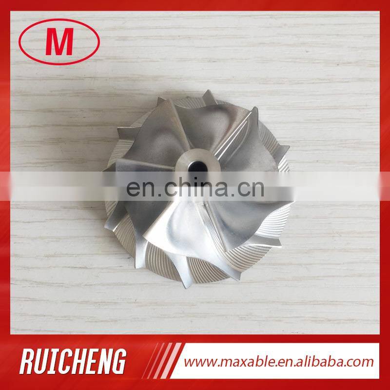 GT15-25 44.50/60.01mm 720915-0004/737692-0002 6+6 blades high performance milling/aluminum 2618/billet compressor wheel for Q7