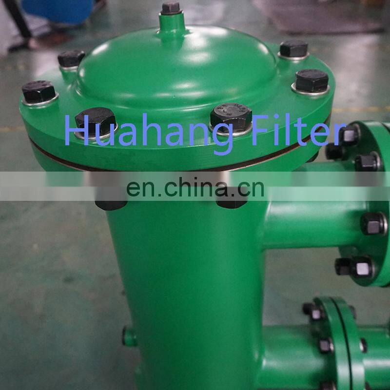 SDRLF-1300W/80 high flow double cartridge return oil filter housing for high pressure hydraulic oil system