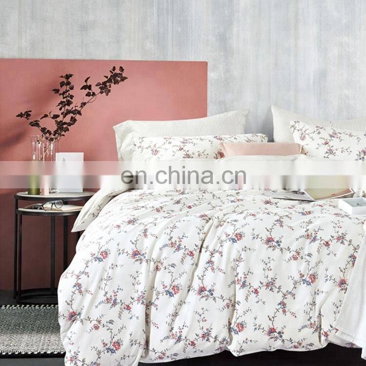 Factory direct sale low price bedsheets duvet cover sets digital printed king size 100% cotton bed sheets