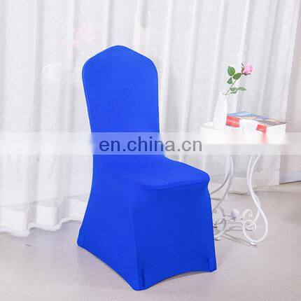 Hotel wedding banquet solid color spandex fabric lycra chair cover