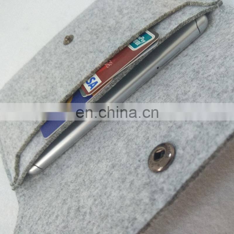 hot selling fashion felt women wallets latest for coin