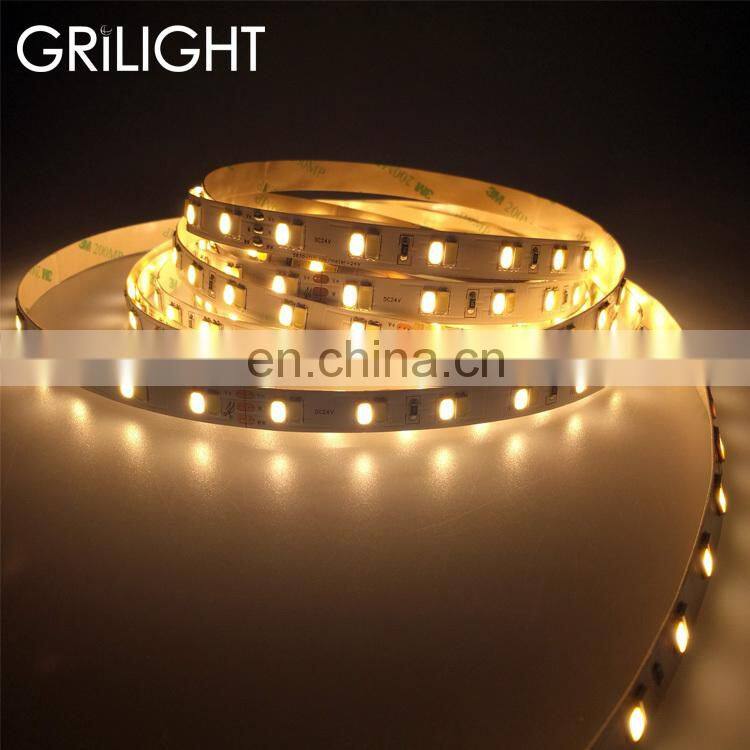 SMD5630 5050 2835 two colors dimmable cct bicolor led strip light