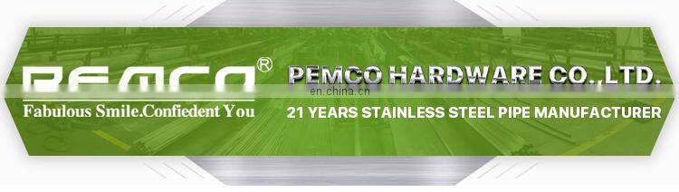 Hot sale 304 stainless steel slotted railing pipes square grooved slot tube pipe