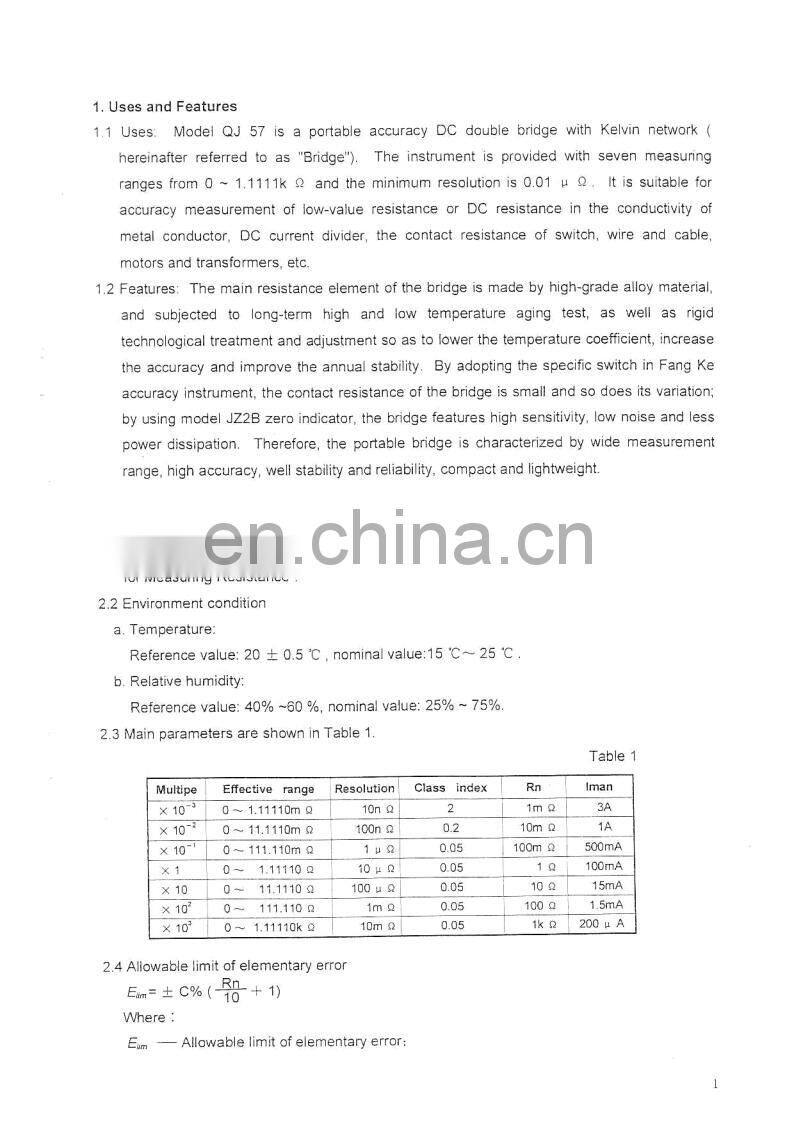portable digital dc kelvin bridge