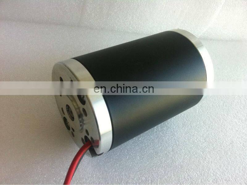 63mm brushed high torque 12v dc motor ; 24v dc motor