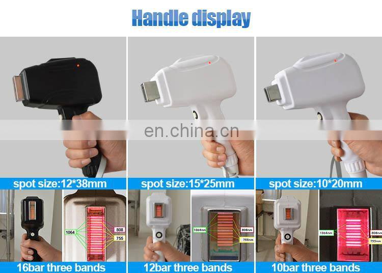 Ice Painless 808nm Diode Laser Hair Removal Machine For All Skin Type