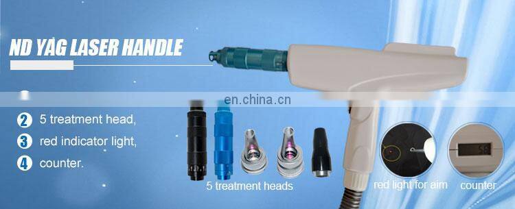 Fast treatment effect ND YAG Q- Switched tattoo removal machine ND Yag painless laser tattoo removal machine