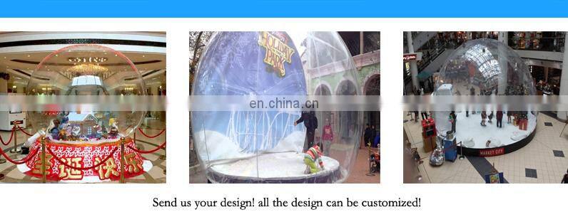 Giant Inflatable Christmas Human Snow Globe for Part and Event