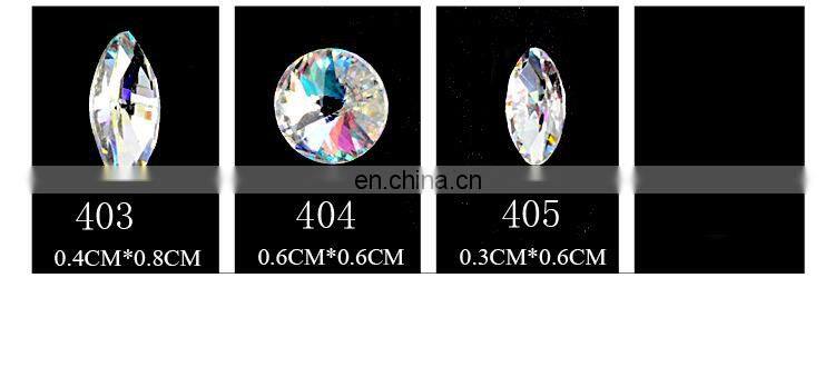 wholesales AB rhinestones with different shapes nail art decoration