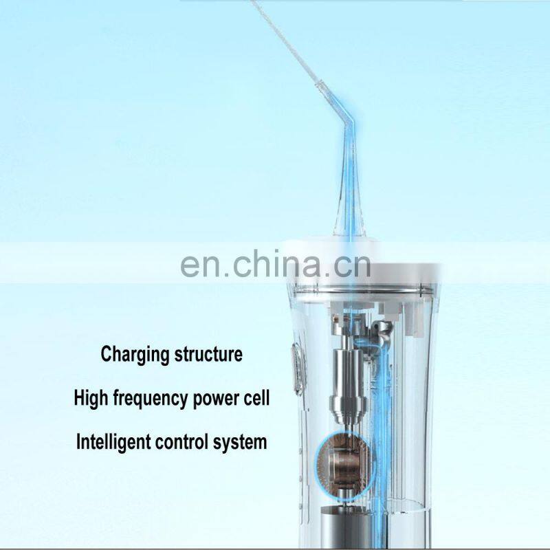 NEW Portable Traveler Handle Cordless Freedom Electric Dental Oral Irrigator 150ml Tooth Water Flosser Soft Waterproof