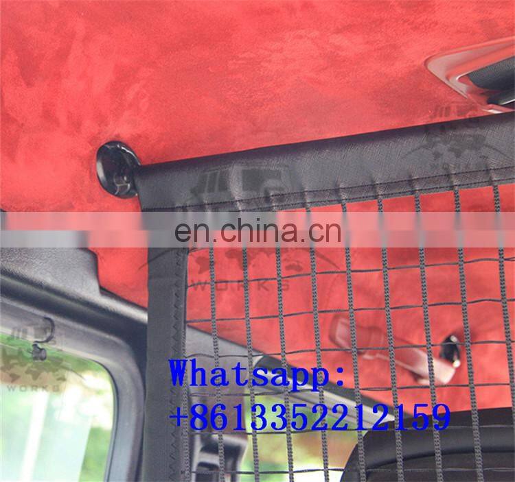 G wagen W463 G63 safty net fit for G class w463 G350 G400 G500 G55 G63 G65 reserve box grid