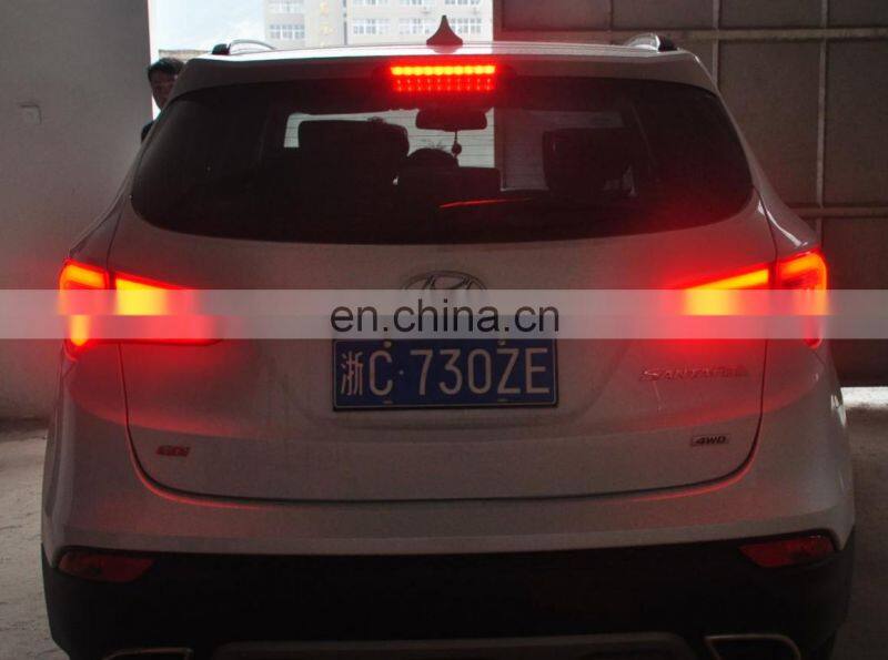 Led Rear Lamp For Hyundai New Satafe Tunning Taillight For Ix45 Red And Smoke Color Suv