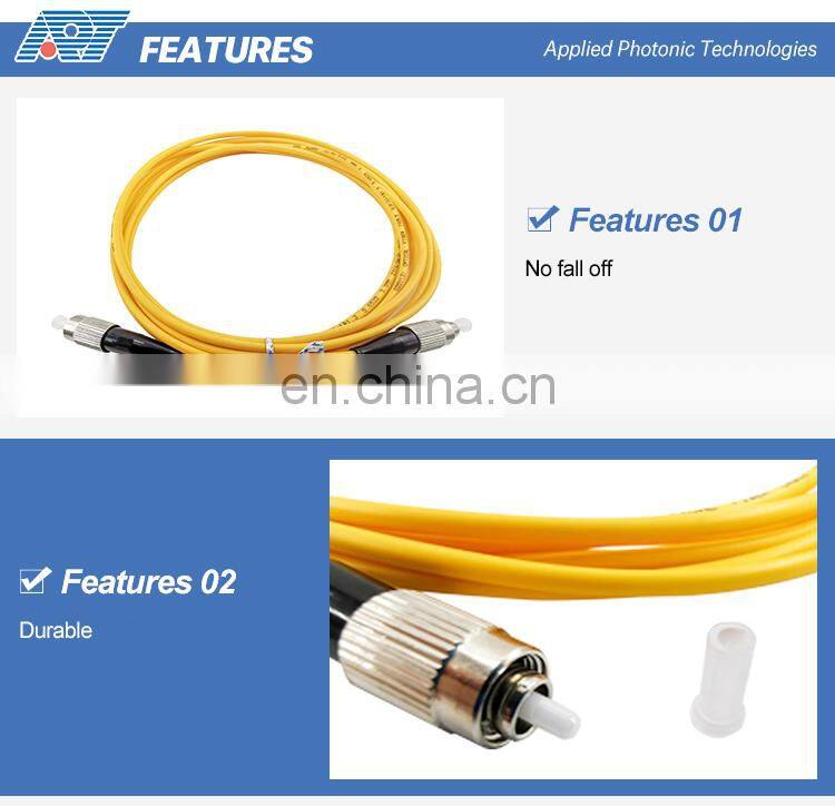 Factory price fiber optic patch cord for room equipment internal link