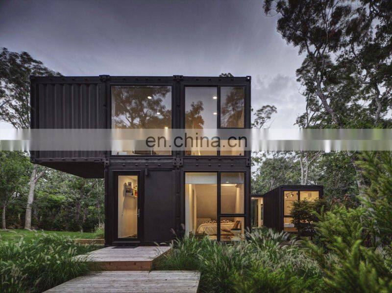 low cost luxury prefab house hotel use resort prefab modern prefabricated house