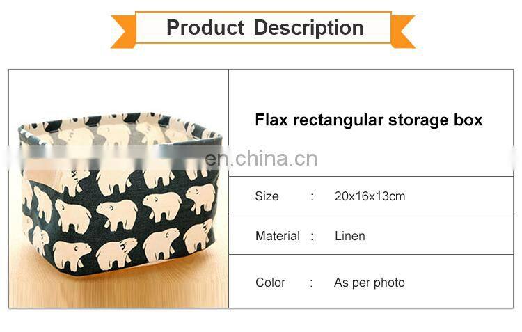 Foldable Colors Storage Bin, Closet Toy Box Container Fabric Basket