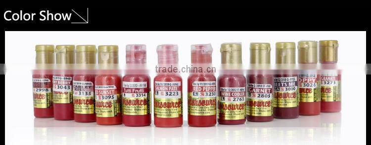 Kolorsource Health Cosmetic Pigments Semi Paste Ink For Permanent Makeup