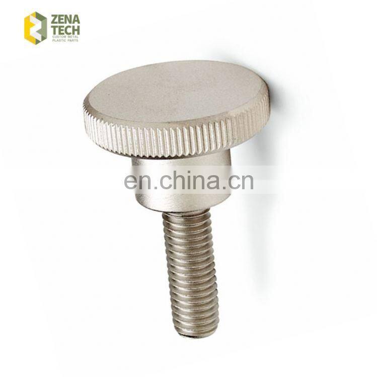 DIN653 304 Stainless Steel Knurled Head Thumb Screw