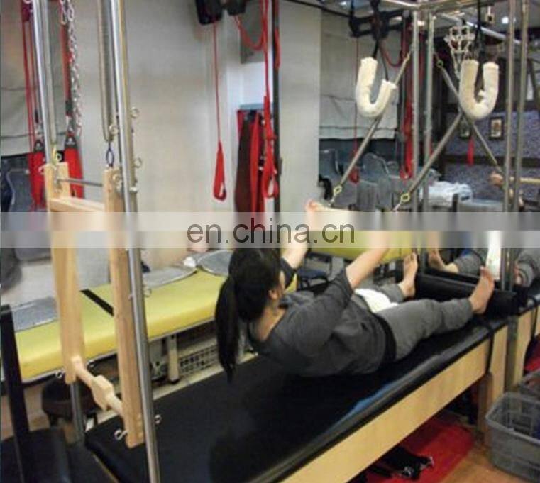 wood Trapeze Table pilates gym exercise machine With springs
