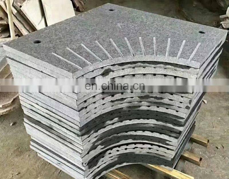 G684 granite pearl black granite