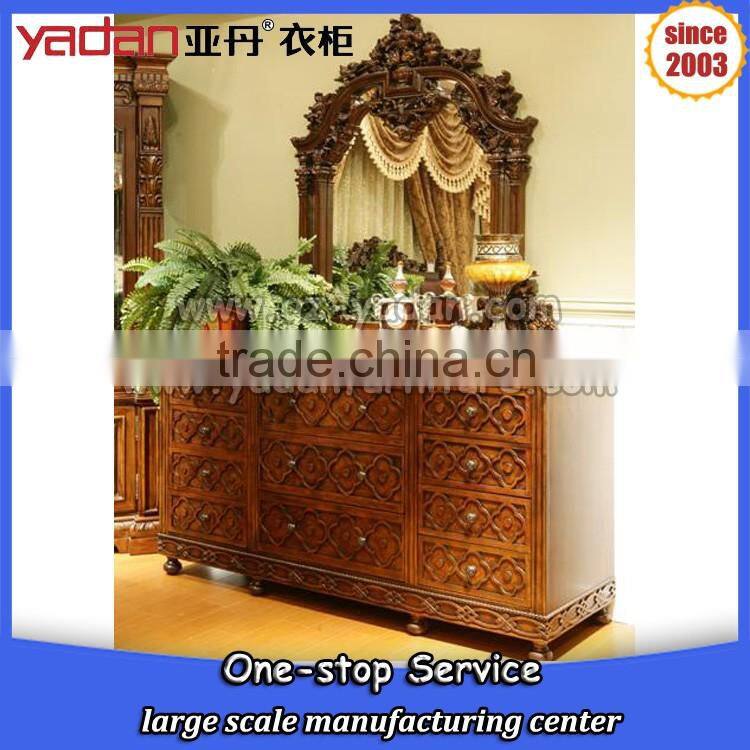 Hot wholesale simple dressing table,wooden dressing table with drawers,home goods dresser