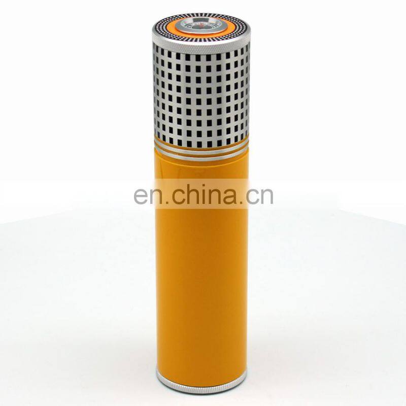 promotion cigar aluminum tube smoking gift set wholesale for 3cigars holder