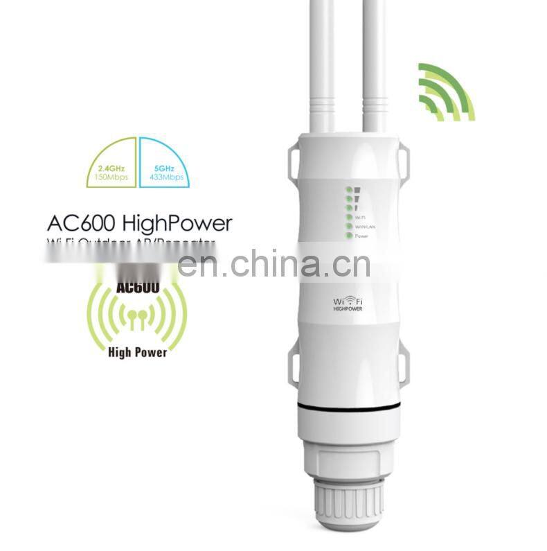 ALLINGE MDZ3245 Wifi Extender Outdoor AP / Repeater 2.4G 5G Wifi Signal Booster Outdoor Wifi Repeater AP