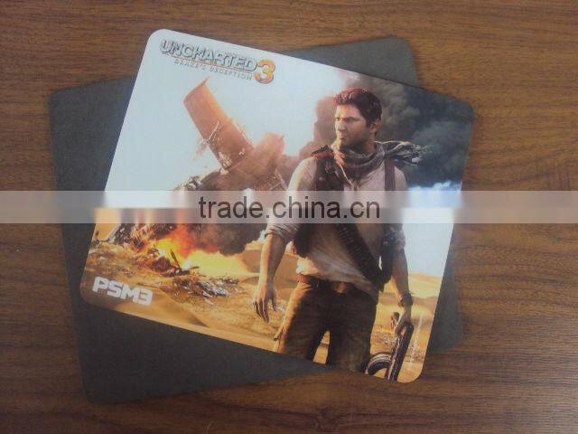 low price PVC + EVA foam mouse pad, cheap custom mouse mats