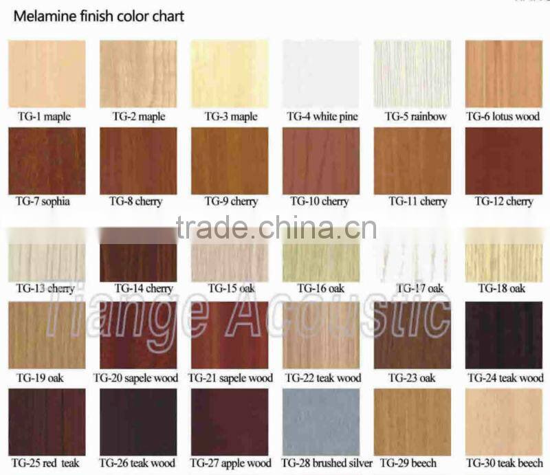 Perforated wood panel Guangdong acoustic product