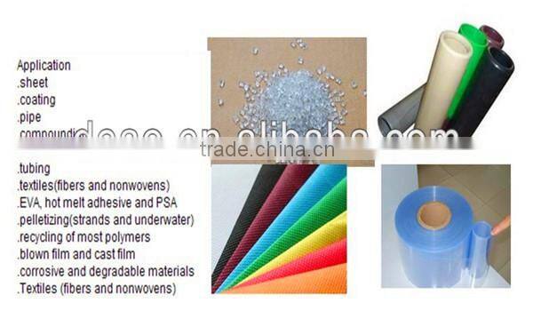 extruder filter screen changer for Double Stage PE Granulation Extrusion Line