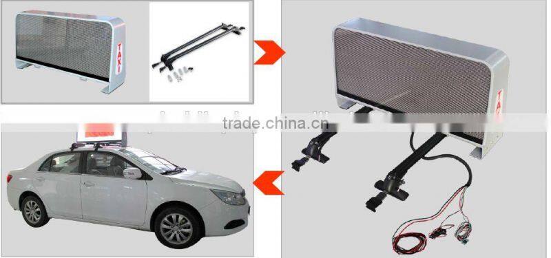 Mobile LED screens 32 x 32 dots p4 taxi CE EMC LVD for