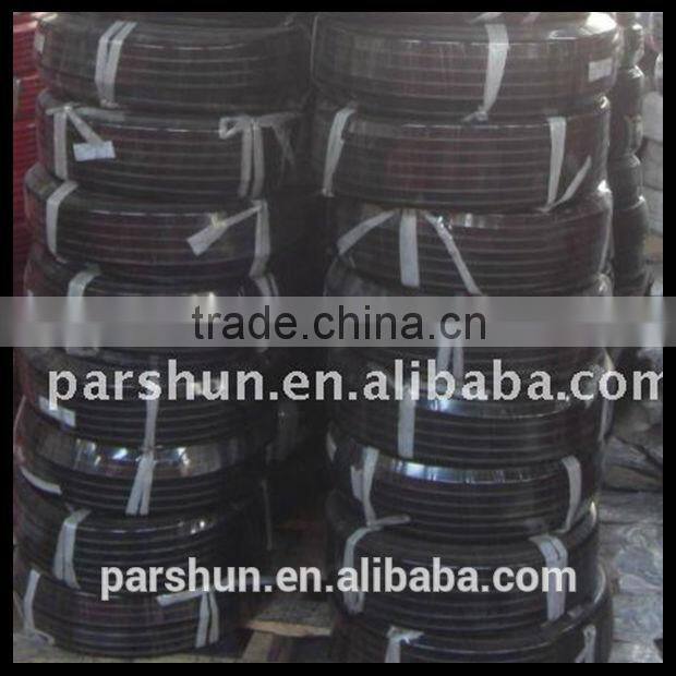 High pressure smooth surface weaving fiber reinforcement 35 bar 5/16" ~ 3/4" auto air conditioning pipe
