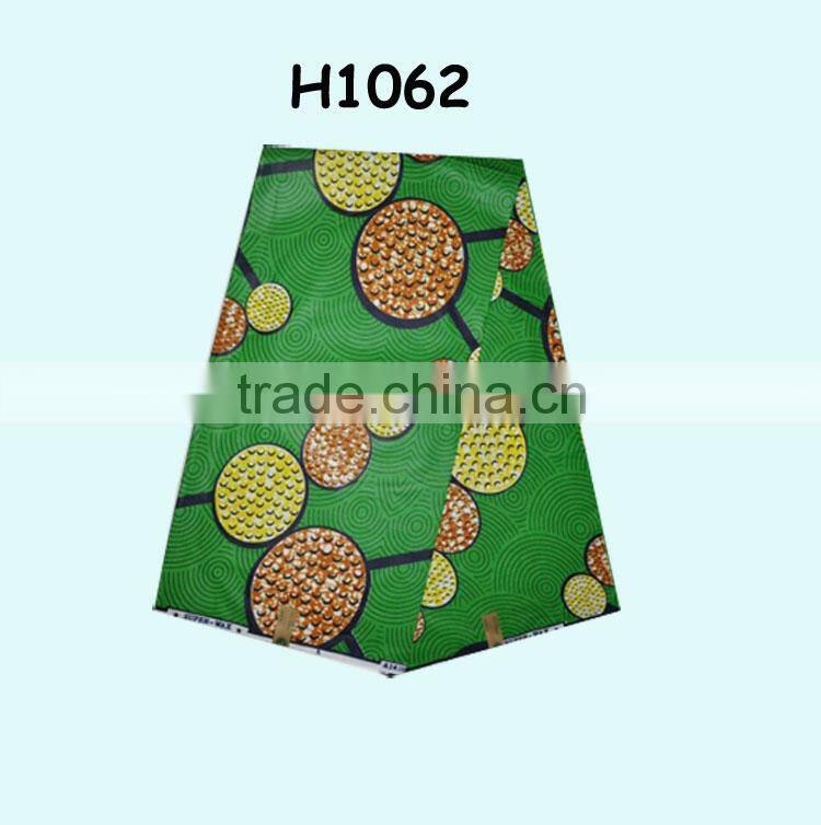 guaranteed real wax fabric in high quality H1062