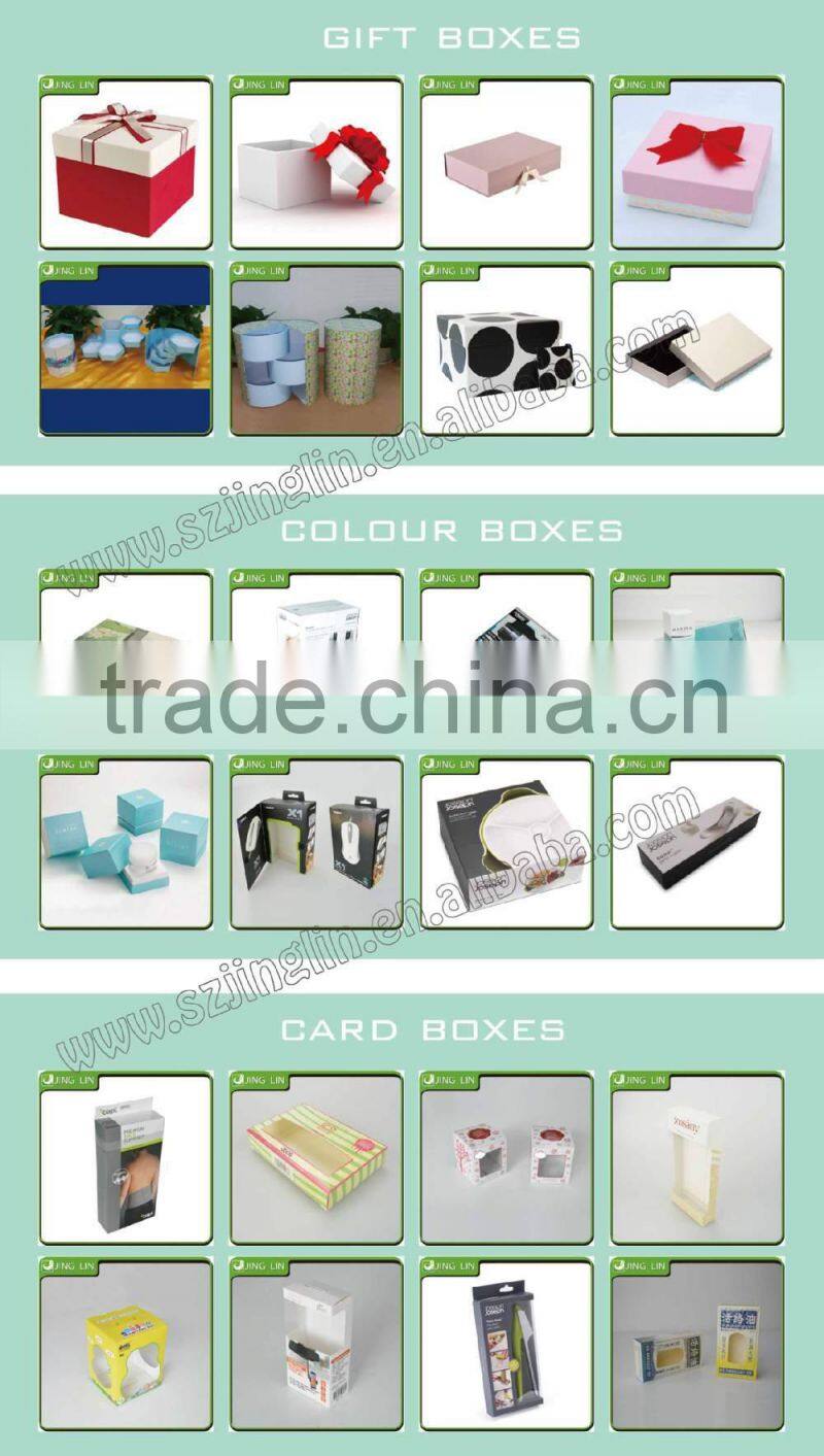 Recycled custom paper box wholesale