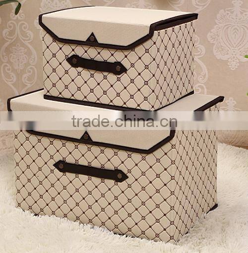 Wholesale decorative non woven storage box