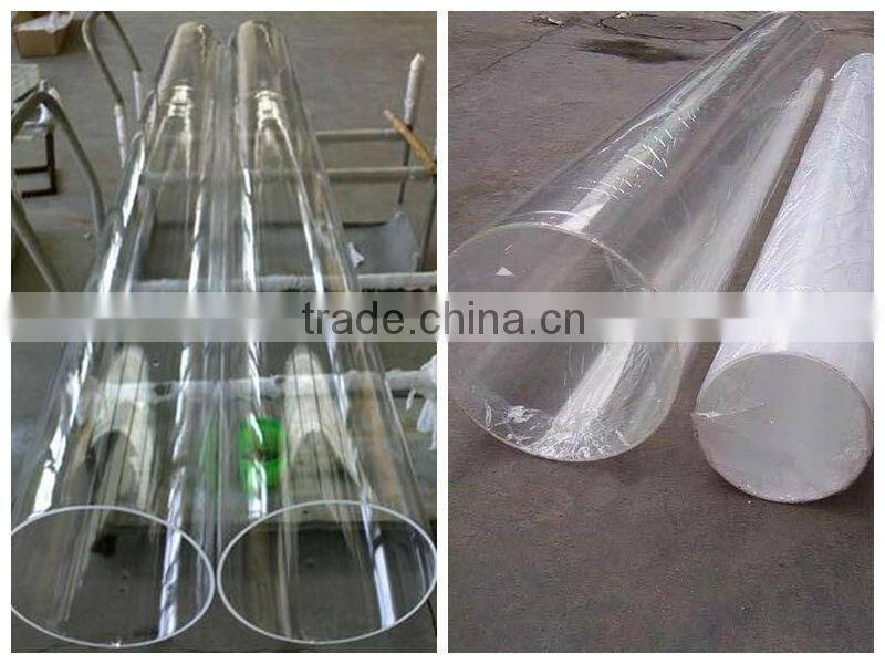 Clear price of pyrex glass tube