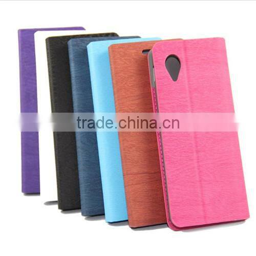 Wallet leather case for LG Nexus 5 E980 ,For cell phone stand leather case