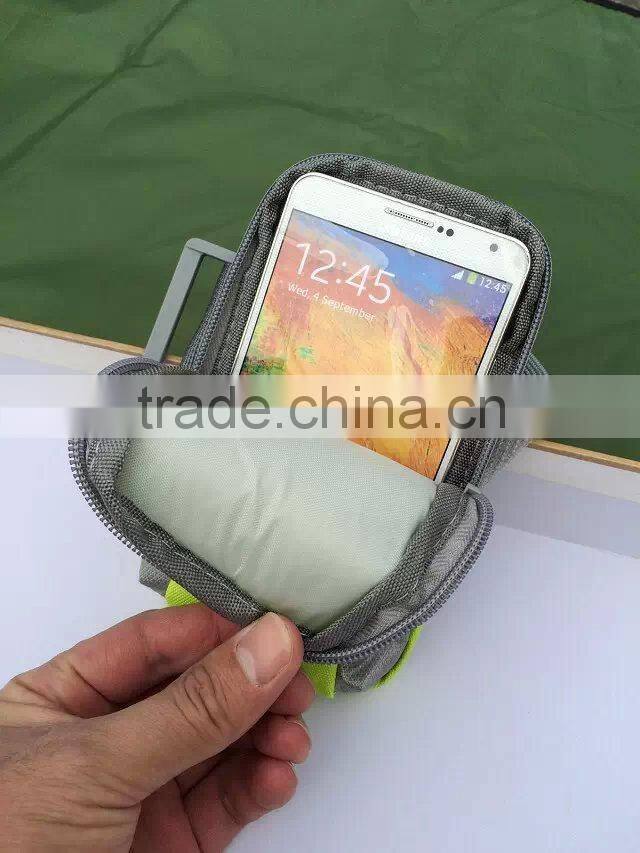 Nylon fabric mobile phone pouch